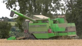 Harvest 2016 Deutz Fahr Combine Harvester Selection [upl. by Vihs]