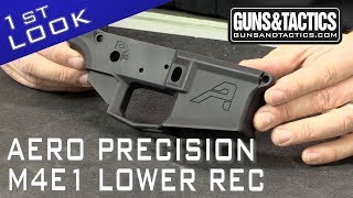 FIrst Look Aero Precision M4E1 Lower Receiver [upl. by Lyrred]