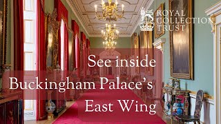 Inside Buckingham Palaces East Wing Explore the rooms behind the famous balcony [upl. by Llenreb857]