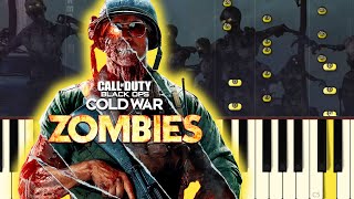 Call of Duty Black Ops Cold War Zombies Theme [upl. by Gaidano495]