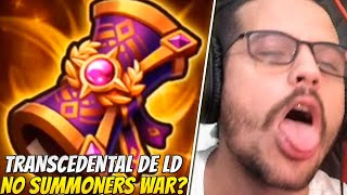 TRANSCEDENTAL DE NAT FIVE LD NO SUMMONERS WAR  MONAGUA SUMMONERS WAR [upl. by Euqinay]