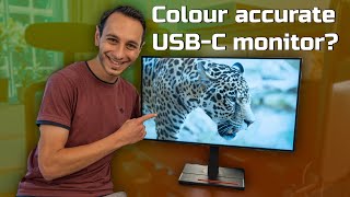 Lenovo ThinkVision P27h20 review Colour accurate USBC monitor [upl. by Barcus]