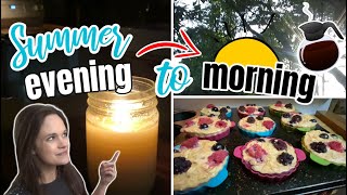 Our VERY First One EVER 😲 Summer Banana Berry Oat Muffins  Southern Summer Cooking [upl. by Neillij]