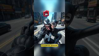 Venom vs Captain America Ladki Patane Ka Challenge SpiderMan Ka Rejection Twist shorts ai funny [upl. by Mina499]