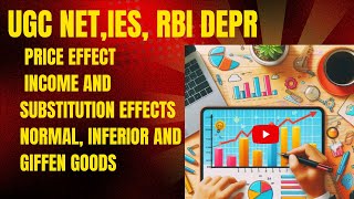 Income effect Substitution effect and PRICE EFFECT  UGC NET ECONOMICSIESRBI DEPR [upl. by Hafirahs]