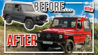 Barn Find Restoration of a RARE 1985 G Wagon  Vlog 19 [upl. by Clement]