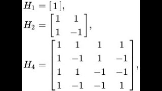 Hadamard Matrices  Raymond Jin [upl. by Onitram]