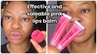 How To Make An Effective amp Saleable Pink Lip balm [upl. by Jozef]