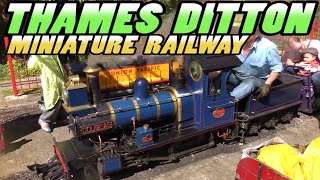 Thames Ditton Miniature Railway Malden DSME 4k [upl. by Boyes]