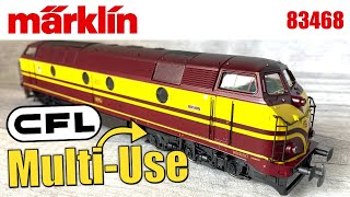 Very Hand Locomotive CFL Series 1800 Diesel Limited Edition  Model Railway Review  Märklin 83468 [upl. by Aruasor883]