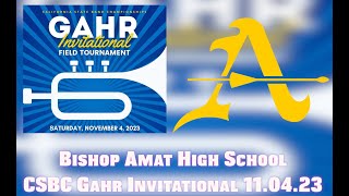 Bishop Amat HS 4K CSBC Gahr Invitational 110523 [upl. by Eimmak940]