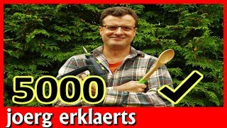 5000 Abos joerg erklaerts hätte ich nie gedachtVideo Nr 186 [upl. by Ladonna605]