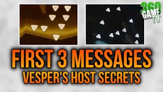 Vespers Host Rogue Network Messages Puzzle Secret Guide  First Level Access Token  Destiny 2 [upl. by Mahau]