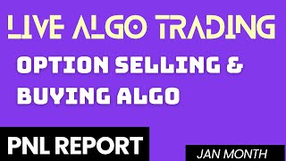 Live Trading PNL Report  Algo Trading  Derive Trading [upl. by Yerffej]