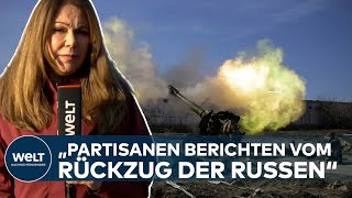 UKRAINEKRIEG Ziehen sich die Russen wirklich aus Cherson zurück  WELT Analyse [upl. by Esinehc]