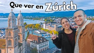 Que ver y hacer en ZÚRICH 2024  Guía de Zúrich Suiza [upl. by Tanya468]