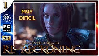 Kingdoms of Amalur ReReckoning DIRECTO 1 Gameplay Español IMPRESIONES 4K PC Muy Difícil [upl. by Wheelwright]