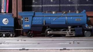 MTH Tinplate Traditions Baby Blue Comet OGauge Set in True HD 1080p [upl. by Adli]