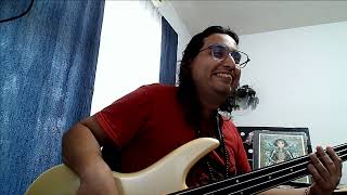 Fretless Bass Solo Improv 042724 [upl. by Oap]