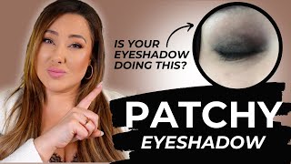 Does your eyeshadow look patchy Heres whyTiktok didnt teach you these [upl. by Funch798]