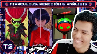 🐞 Miraculous  NUEVOS PERSONAJES  3 CAPS  T2  Ladybug amp Cat Noir  Reacción amp Análisis [upl. by Ahsyla]