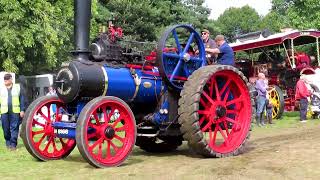 The first of the engines return from The Grand Parade of Steam Engines  Shrewsbury Steam Rally 2023 [upl. by Cly]