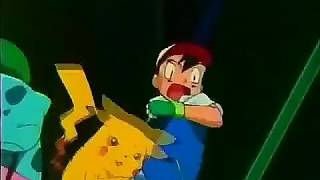 Pokemon Electric Soldier Porygon seizure scene in slow motion [upl. by Ruhtracm21]