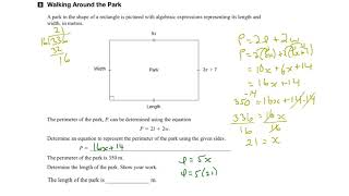 EQAO Grade 9 Academic Math 2017 Question 9 Solution [upl. by Mayor637]