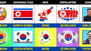 North Korea vs South Korea  comparison [upl. by Ruthanne]