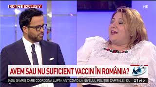 Mihai Gâdea şi Diana Şoşoacă dialog incendiar la Antena 3 quotVă opresc microfonulquot [upl. by Prince]