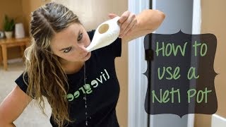 How to Use a Neti Pot [upl. by Giselbert]