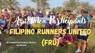 AQUATHLON AL HAMRIYAH SHARJAH  TIN AMOR [upl. by Nabala]