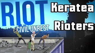 Political or Conflict Strategy  Keratea Rioters  Riot Civil Unrest [upl. by Esyli]