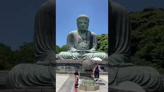 Famous Kamakura Daibutsu statue in Japan [upl. by Gnouhk]