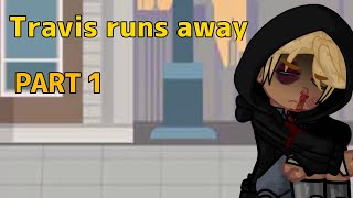 Travis runs away PT 1 WARNINGS IN DESC ⚠  Sally face  salvis  Travis angst [upl. by Arim617]