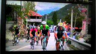 Brambilla vs Rovny Vuelta [upl. by Neall715]