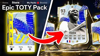 4 TOTYTOTY ICONS PACKED 😨 700K EPIC TOTY PACKS  FC 24 Ultimate Team [upl. by Cissiee]