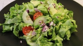 Salat mit Avocado Rezept  Der Bio Koch 469 [upl. by Assinna]