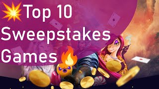 2024s MustPlay Sweepstakes Casino Games Top 10 Rankings 🏆 [upl. by Mcnally]