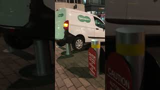 Specsavers Van vs Bollards Shoudve Gone To Specsavers [upl. by Ecitsuj]