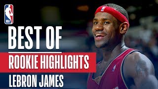 LeBron James BEST NBA Rookie Highlights  20032004 NBA Season [upl. by Ary134]