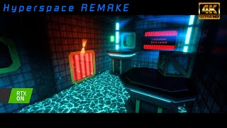 Hyperspace REMAKE  Rescue with RTX ON 4K [upl. by Ayatnohs282]