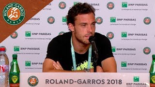 Marco Cecchinato  Press Conference after Quarterfinals  RolandGarros 2018 [upl. by Faust]