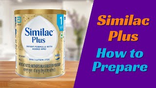 How to make Similac Plus Formula Milk [upl. by Natsreik]