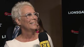 Jamie Lee Curtis Might Be Ready for Another Halloween Exclusive [upl. by Idet562]