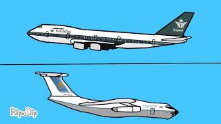 1996 Charkhi Dadri Mid Air Collision In Countryballs [upl. by Ephram]