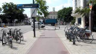 Bike Ride 2 into the city of Utrecht Netherlands 76 [upl. by Ayotac28]