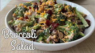 How To Make Broccoli Salad [upl. by Kanal148]