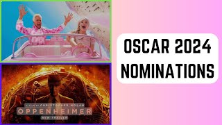 OSCAR PERFORMANCE of hollywood BARBIE amp OPPENHEIMER in 2024 [upl. by Aime46]