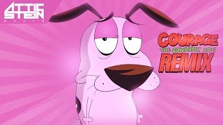 COURAGE THE COWARDLY DOG THEME SONG REMIX PROD BY ATTIC STEIN [upl. by Enidualc632]